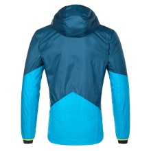 La Sportiva hiking jacket Across Primaloft (PrimaLoft Active Silver Eco insulation) light blue/storm blue men